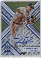 2018 Panini Elite Extra Edition Aspirations Blue 47/50 Ford Proctor Auto s3g