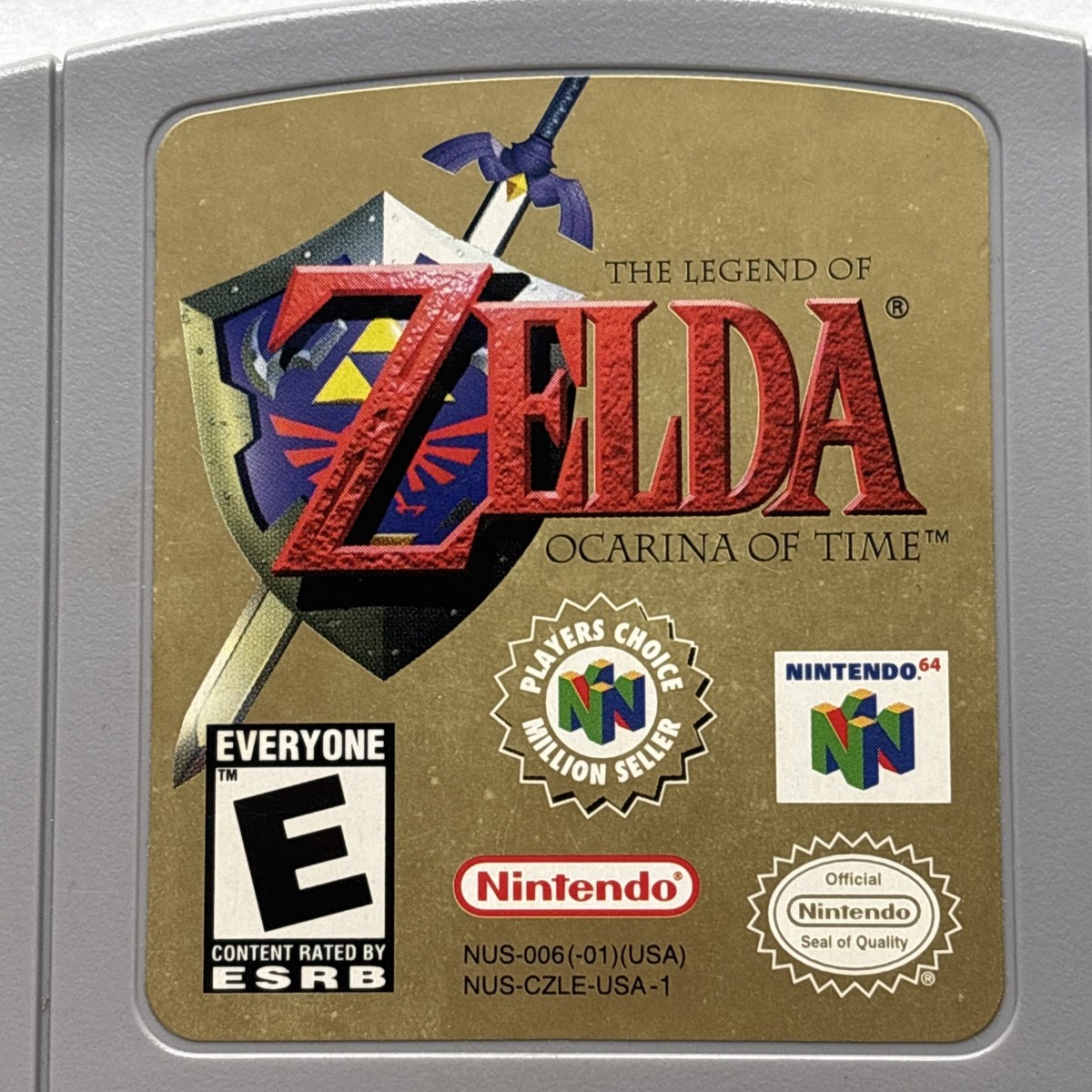 Legend of Zelda Ocarina of Time Nintendo 64 N64 Players Choice