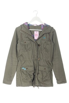 MAUI WOWIE Übergangsjacke Damen Jacke Gr. DE 36 hellgrau Casual-Look