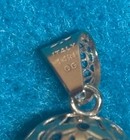 14kt Filigree Lace Fan Pendant Yellow Gold 4.5 Grams Made in Italy — photo 6