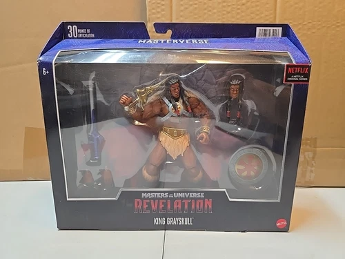 MASTERS OF THE UNIVERSE MASTERVERSE REVELATION KING GRAYSKULL