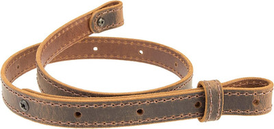 Leather Buffalo Rifle Gun Sling Vintage Brown Crazy Horse/Hand Stitched 1'' Wide