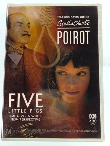 Agatha Christie Poirot Five Little Pigs (DVD, 2003) New Sealed REG 4 - Picture 1 of 2