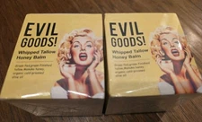 2x Evil Goods Whipped Beef Tallow Manuka Honey Balm Anti Aging Cream Lot