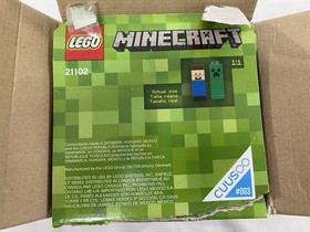 2012 LEGO Minecraft Micro World 21102 open box~all bags unopened~Manuals~VGUC