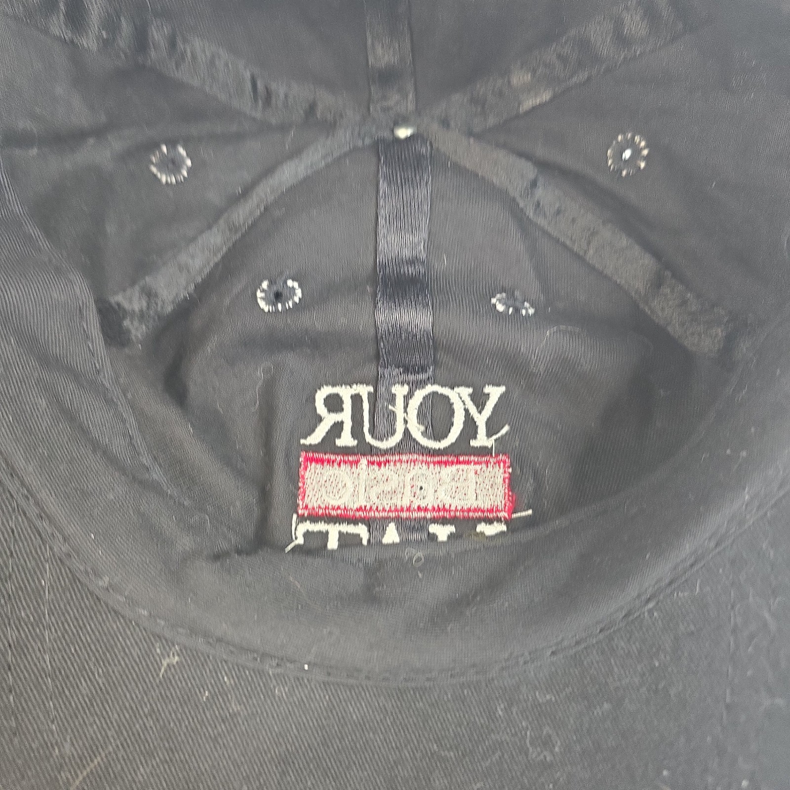 Your Basic Hat Black Unstructured Snapback Mens B… - image 8