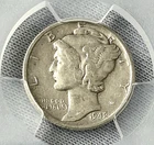 1942/1   10C  Mecury Dime PCGS VF-30