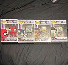 Funko Pop! Marvel What If...? QUAD BUNDLE-Zombie Hunter Spidey, T’Challa & more! — photo 1