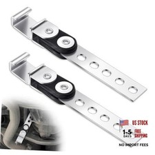 Pcs Universal Exhaust Hangers Muffler Hanger Swivel Open Style 8 Silver