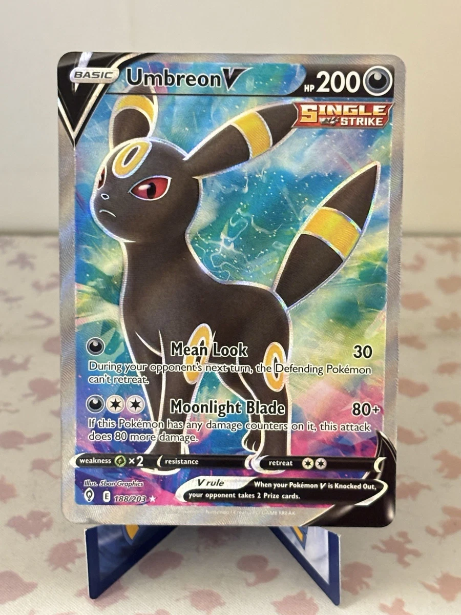 Umbreon V 188/203 SWSH07: Evolving Skies for sale | eBay