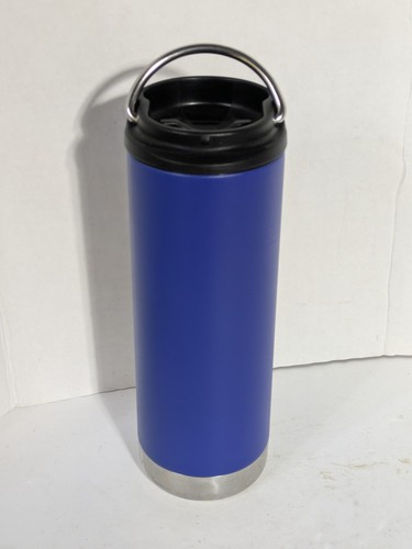 Botella de agua de viaje con aislamiento al vacío Klean Kanteen 16 oz acero inoxidable azul - Imagen 4 de 11