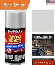 Perfect Match 8oz Metallic Lacquer Paint In Fine Silver Birch M - Car Care