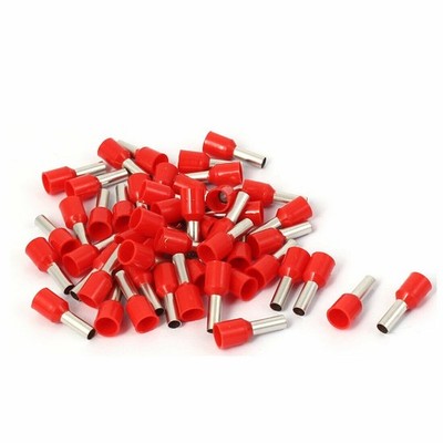 E4009 Tube Style Electrical Cable Wire Ends Crimp Insulated Terminal 50pcs  *lh