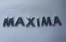2009 - 2014 NISSAN MAXIMA REAR TRUNK LID CHROME EMBLEM LOGO BADGE SIGN NAMEPLATE