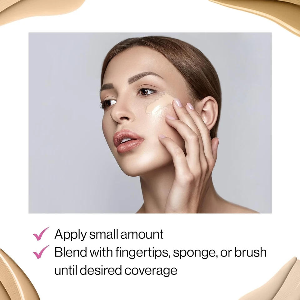 wet n wild Photo Focus Dewy Foundation 0.29 Ounce (Pack of 1), Cream Beige - Image 4 of 4