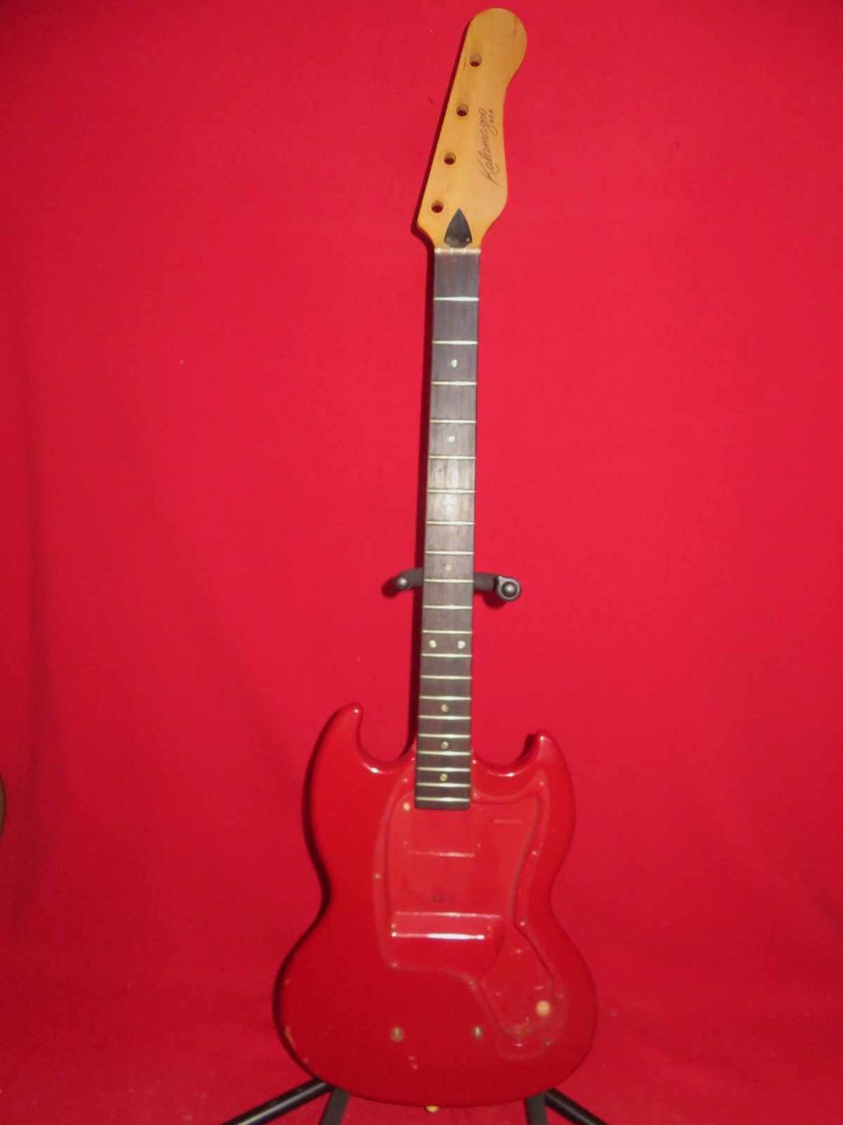 Kalamazoo 1966 Red KB 1 Short Scale Bass Body & Neck Gibson