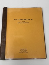Vintage 1978 S-C Assembler II Manual For Apple Computer II