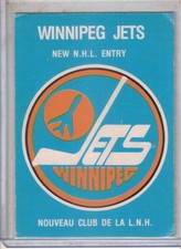 1979-80 OPC O-Pee-Chee NHL hockey Winnipeg Jets team checklist original card EX-