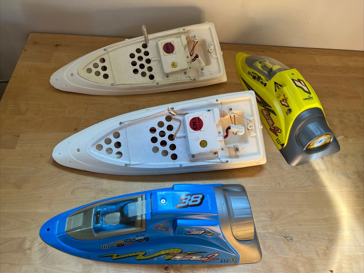 Hobby Zone Zig Zag Racer 2 BLUE RC Boat w/ Box, Charger, Remote