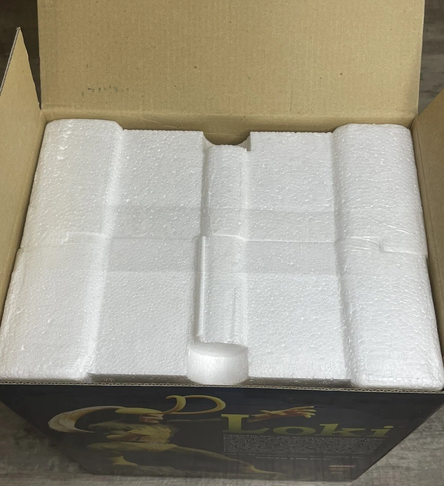 LOKI 8" RESINA ESTATUA SHAWN NAGLE 2002 DIAMANTE SELECCIONADO NUMERADO DE 3000 MARVEL NUEVO Foto 4 de 4