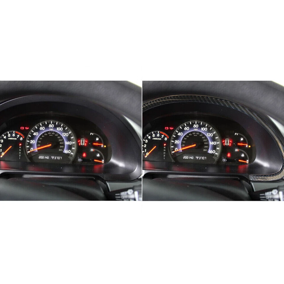 Крышка панели спидометра из углеродного волокна для салона Honda Odyssey 2005-2010 - Изображение 3 из 4