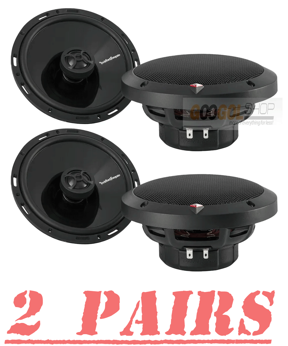 4)Rockford Fosgate Punch 6.5 Inch 220W Max 2-Way Car Audio Door