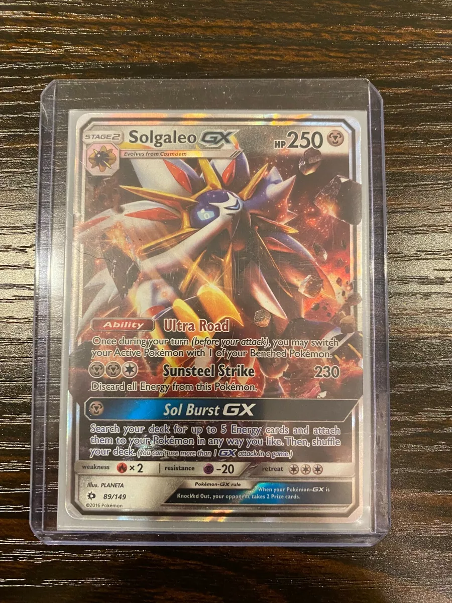  Solgaleo GX - 89/149 - Ultra Rare : Toys & Games