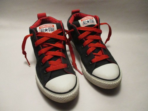 converse mid red