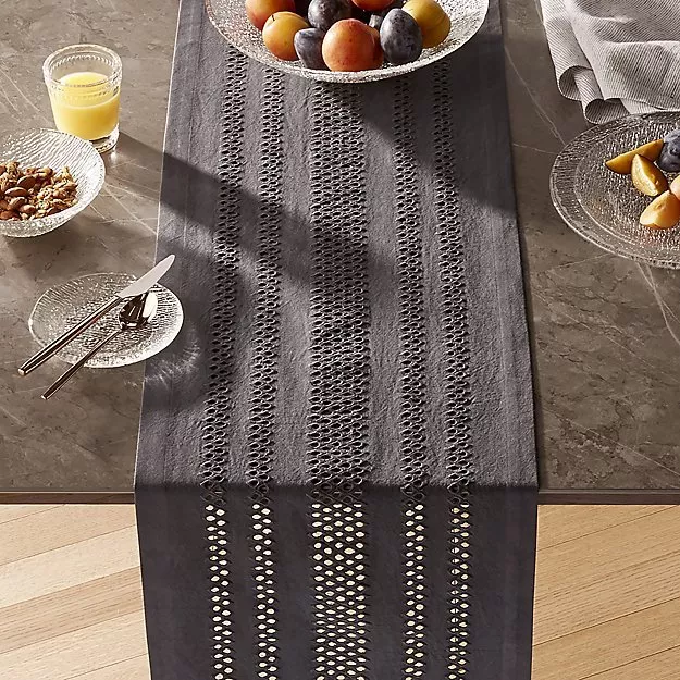 Crate and barrel table runner online