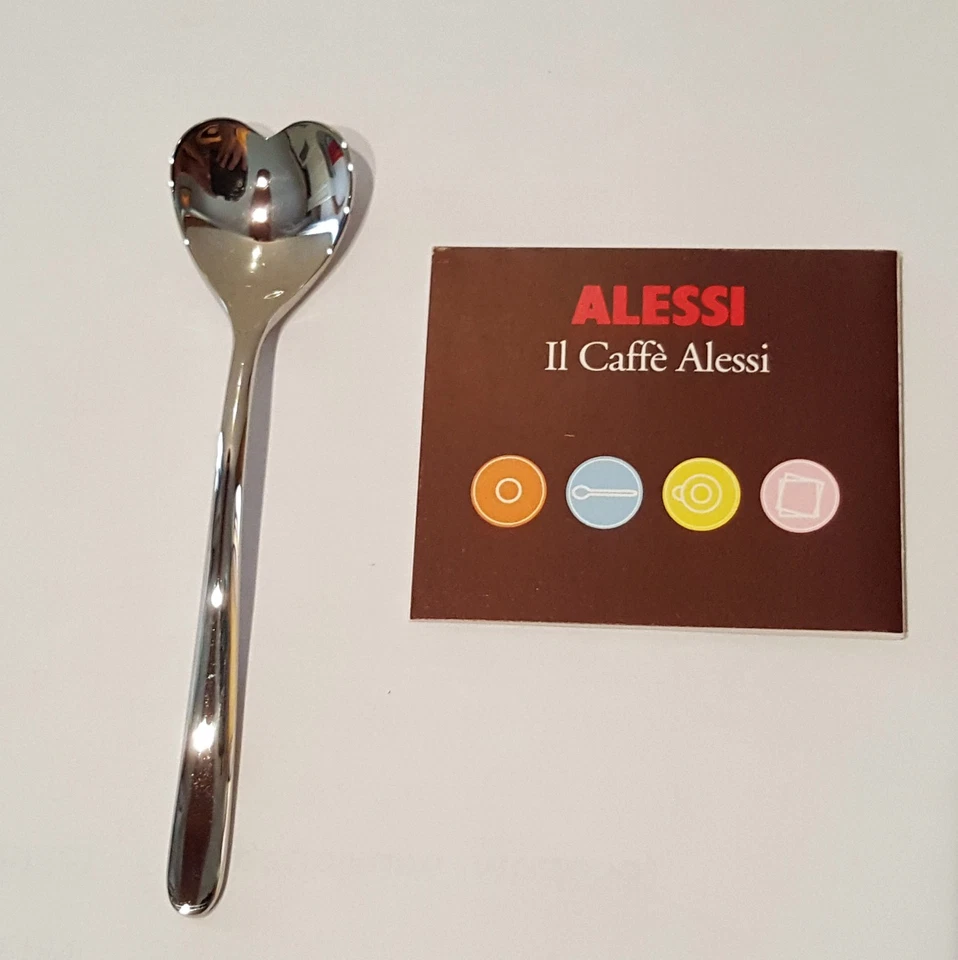 Alessi - AMMI08SET - Set di quattro cucchiaini da caffè in acciaio inossidabile - Immagine 2 di 4