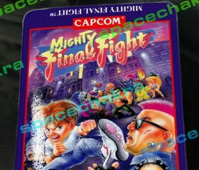 Mighty Final Fight NES Label Highest Quality Glossy Vinyl Sticker