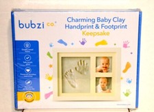 Bubzi Co. Charming Baby Clay Handprint  Footprint Keepsake - New