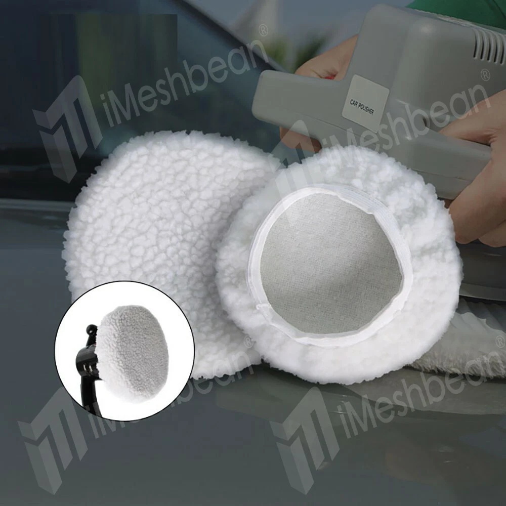 Efficient Cleaning with Microfiber Polisher Buffer Bonnets - 20PCS 5 to 6 inches