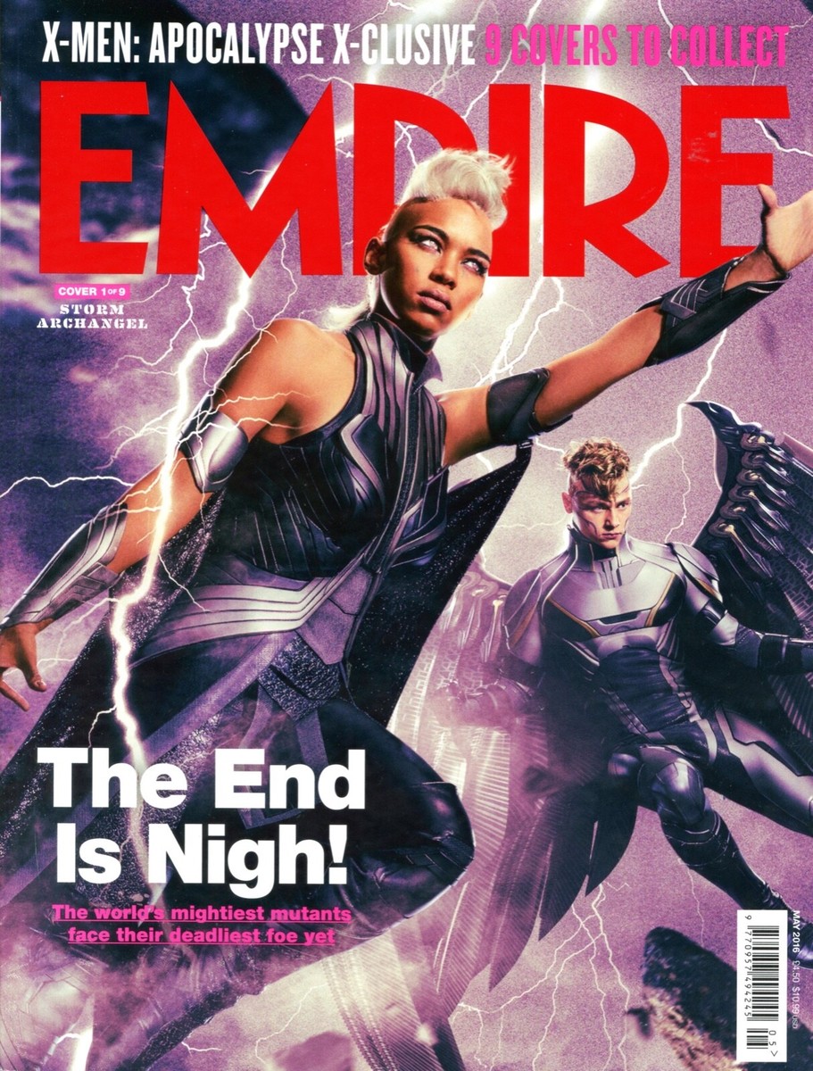 EMPIRE FILM MAGAZINE MAY 2016 X-MEN APOCALYPSE STORM ARCHANGEL