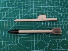 Custom kit 1:18 BBI Elite Force F16 AIM-9 missile and pylon w/launcher unpainted