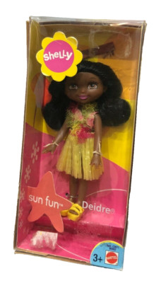 SHELLY SUN FUN DEIDRE bambola bambolina doll poupee famiglia Barbie MATTEL