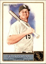 2011 Topps Allen and Ginter #16 Gordon Beckham - NM