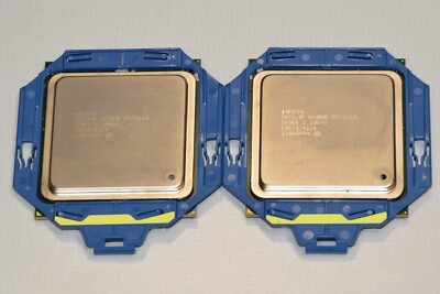Lot 2 HP Intel Xeon E5-2660 SR0KK 8 Core CPU Processor 2.2Ghz 20MB Smart Cache