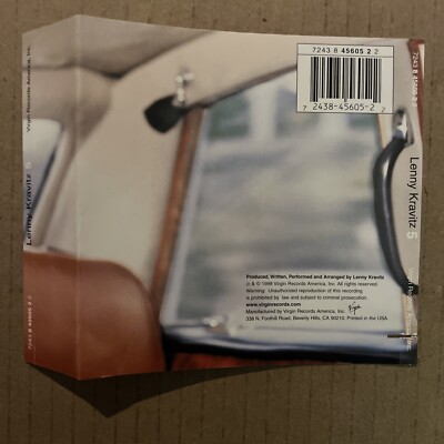 4CD LOT OF LENNY KRAVITZ in a Sleeve Package (see description