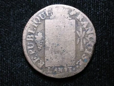 1793 W FRANCE 1 SOL * KM 603.14 * QUEEN VICTORIA * FREE SHIPPING