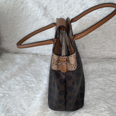 Nine West Lilah Satchel Bag - PVC Shoulder Bag With Dual Carry Handles & Removable Strap, Magnetic Closure - View #7