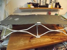 REGALO Portable Gray, Toddler Cot, 48" Long, 24.5" Wide, Ages 2 to 5 Years NWOT