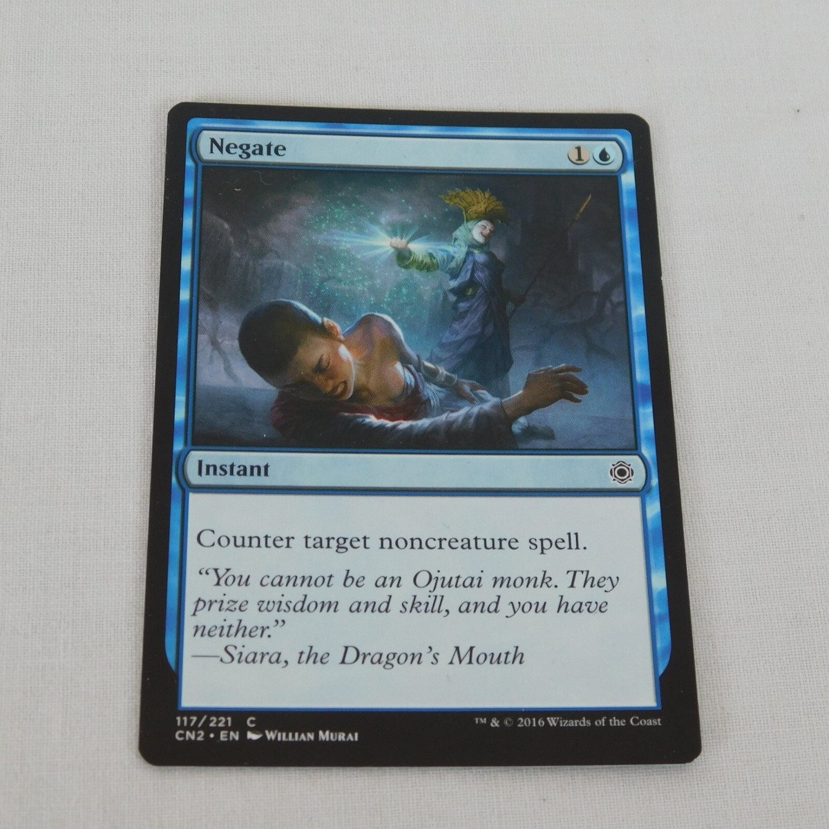 Negate MTG 2016 Blue Instant 117/221 Conspiracy: Take the Crown Common Card  | eBay