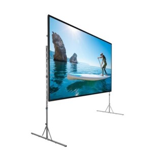 88619N Fast-Fold Kit Deluxe Front Projection Screen Da Mat (9 x 12') With Frame