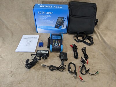 Defender 82-18191 Multifunction CCTV Tester W/ Ip Ping Test Poe And Tdr