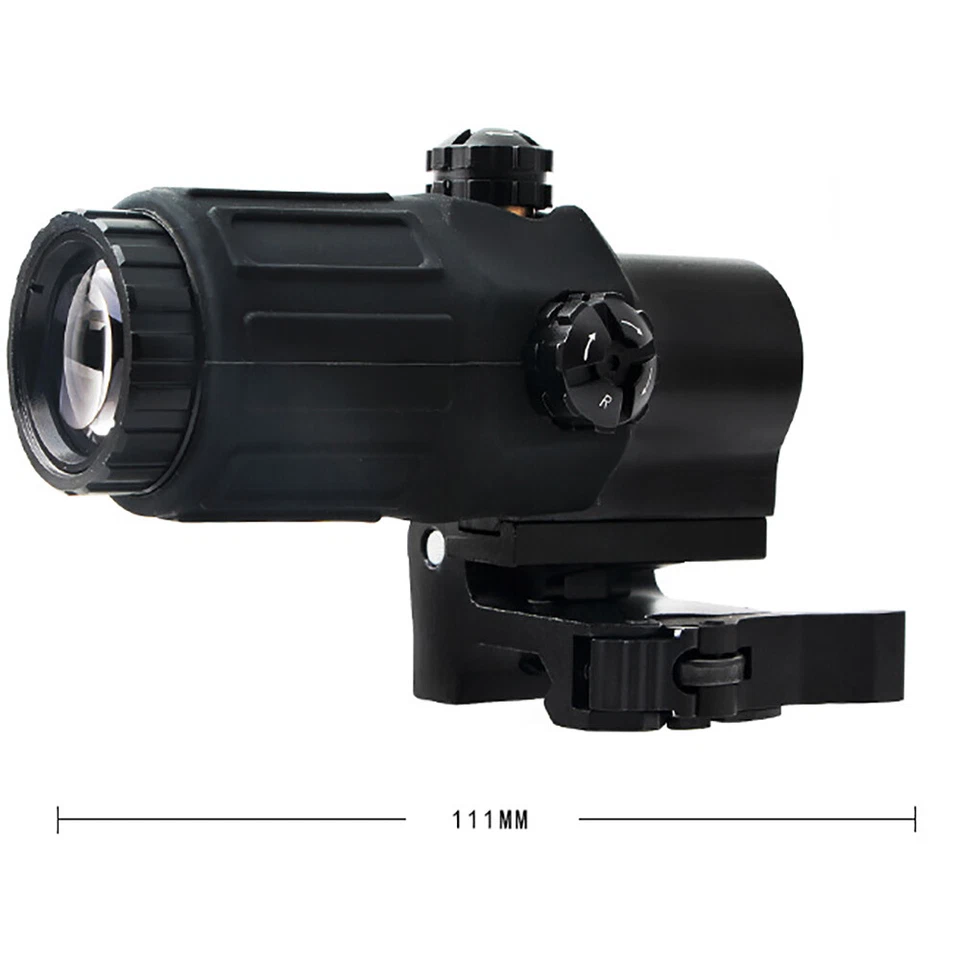 Optics G33 3x Magnifier for Red Dot Sights with STS Mount Rifle Scopes - Image 3 of 4