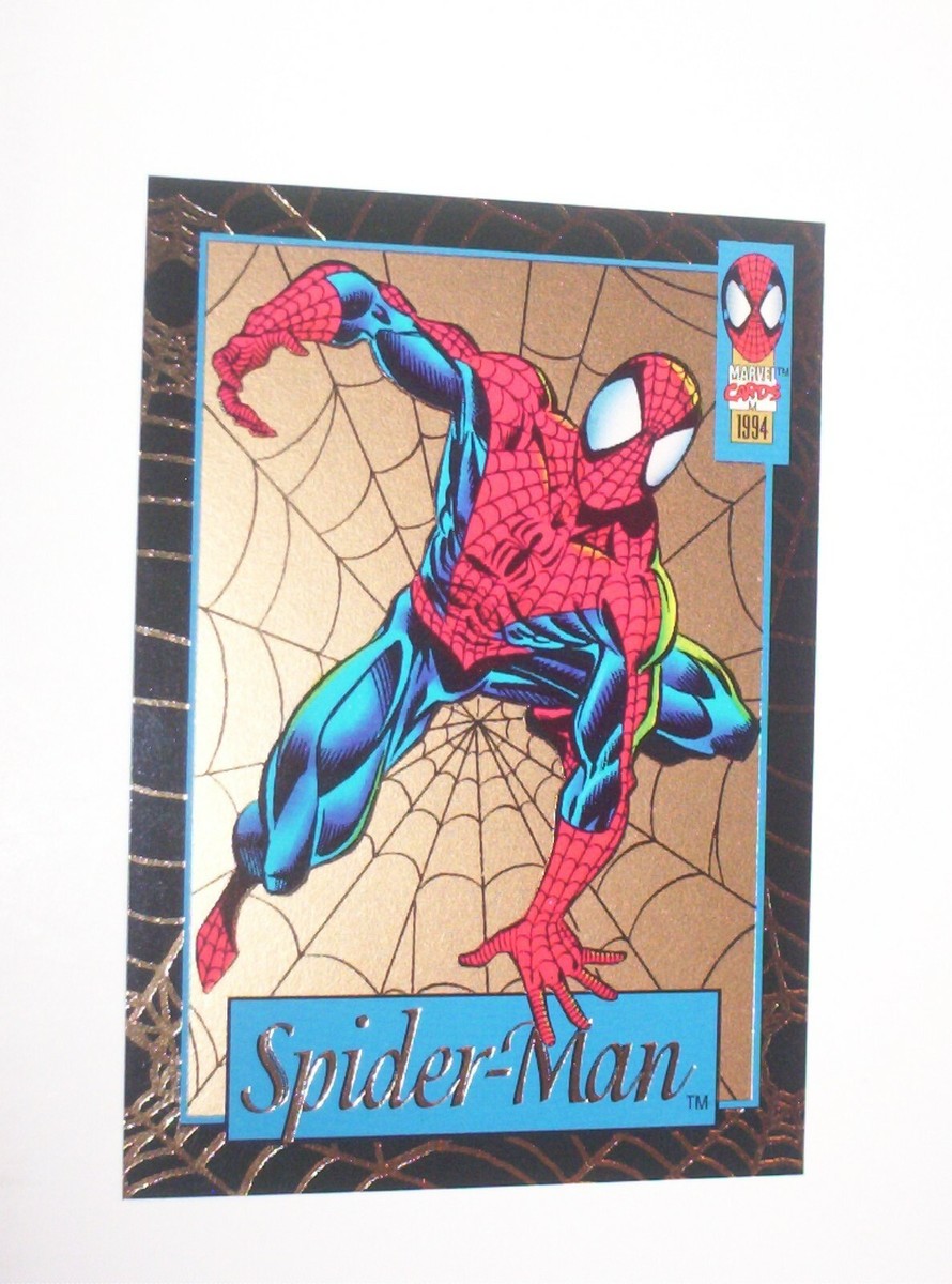 1994 MARVEL AMAZING SPIDER-MAN GOLD WEB INSERT #3 CARD