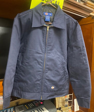 BRAND NEW Dickies Men's Insulated Lined Jacket Size Large Style  JT15DN Blue