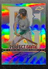 2014 Leaf Metal Draft Perfect Game Greg Pickett Autograph