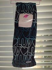Luv Betsey Johnson 50x60 Plush Throw Blanket